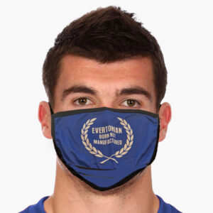 Evertonian Born Not Manufactured Facemask