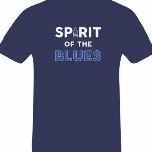 Spirit of The Blues T-Shirt (Navy)