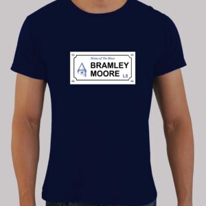 Bramley Moore Street Sign T-Shirt (Navy)