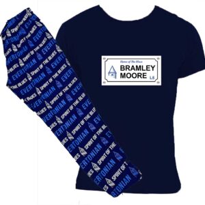 Bramley Moore Street Sign Lounge Set (Navy)